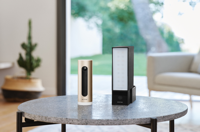 Cámaras interiores inteligentes de Netatmo.