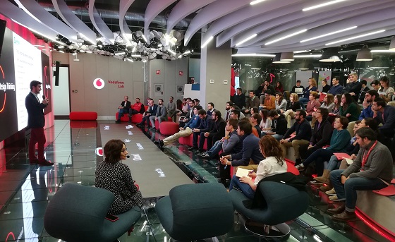 Vodafone celebra la buena marcha de su espacio de co-creación.
