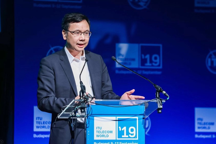 Yang Chaobin, presidente de la línea de productos 5G de Huawei.