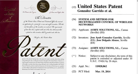 Galgus patenta en Estados Unidos su tecnología para Wi-Fi.