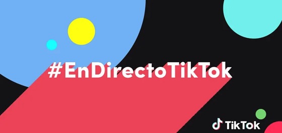 TikTok lanza #EnDirectoTikTok.