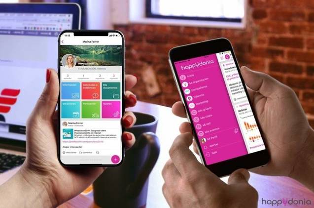 App gratuita de Happydonia para facilitar las comunicaciones