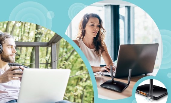 Wi-Fi en vacaciones: con el router a cuestas.