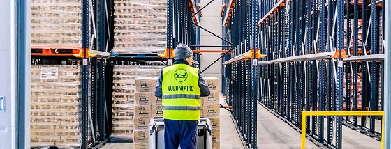 Los empleados de Orange donan 76.000 euros al Banco de Alimentos