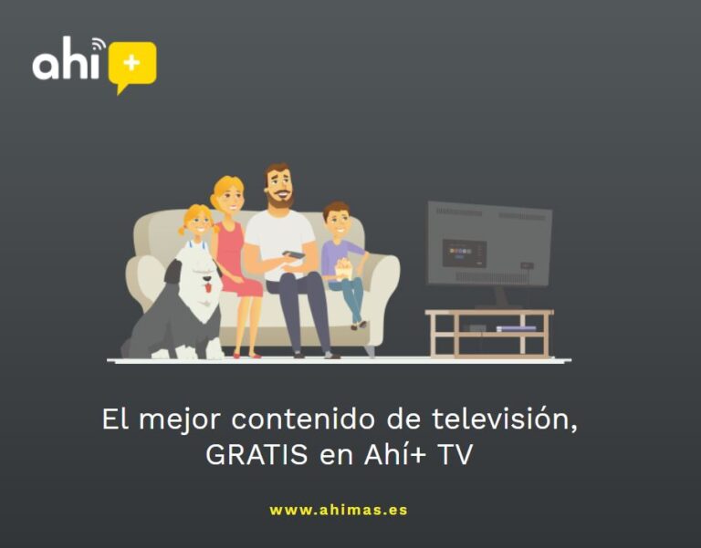 Ahimas regala la TV a sus clientes.
