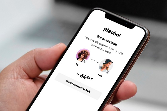 Orange Bank añade Bizum a su de banca móvil.