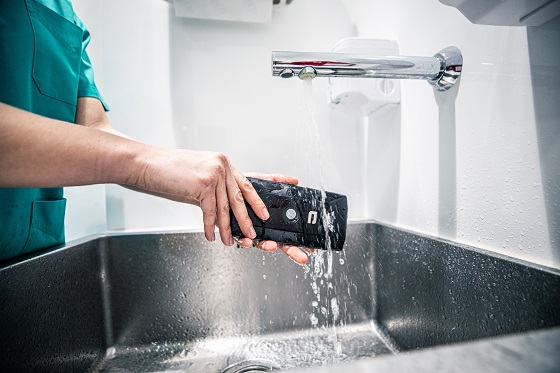 Móviles lavables, aliados contra la Covid-19.