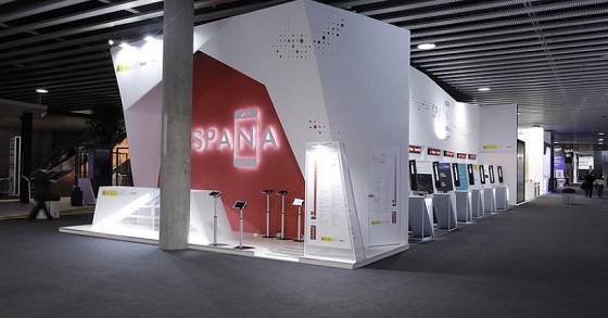 Pabellón España de edición anterior del MWC.