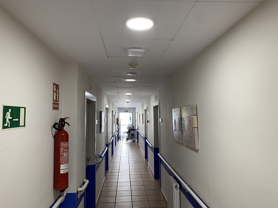 Residencia El Manantial mejora su red Wi-Fi.