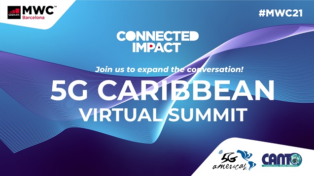 GSMA, 5G Americas y CANTO, coanfitriones de la Cumbre Virtual 5G del Caribe.