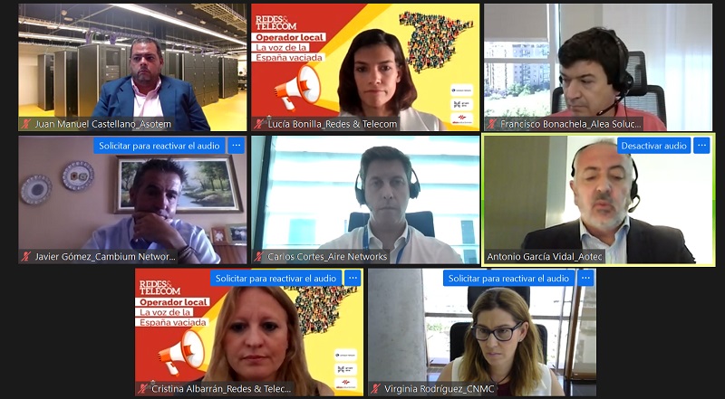 Foro Operador local organizado por Redes&Telecom. Mesa de debate.