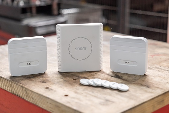 Gateways beacon Snom M9B.