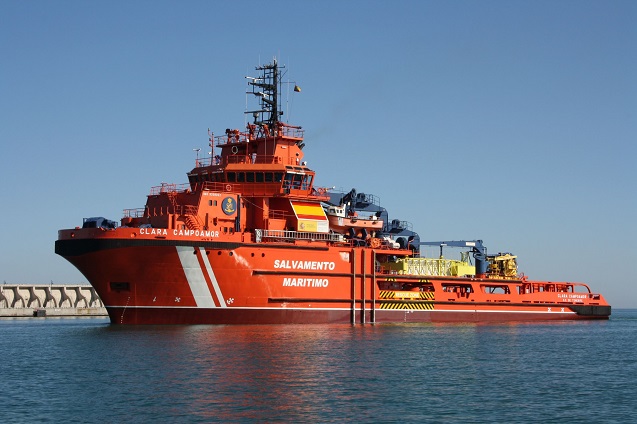 Buque Clara Campoamor de Salvamento Marítimo.