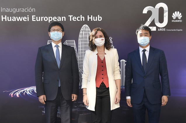 Huawei ubica en Madrid su nuevo hub tecnológico europeo.
