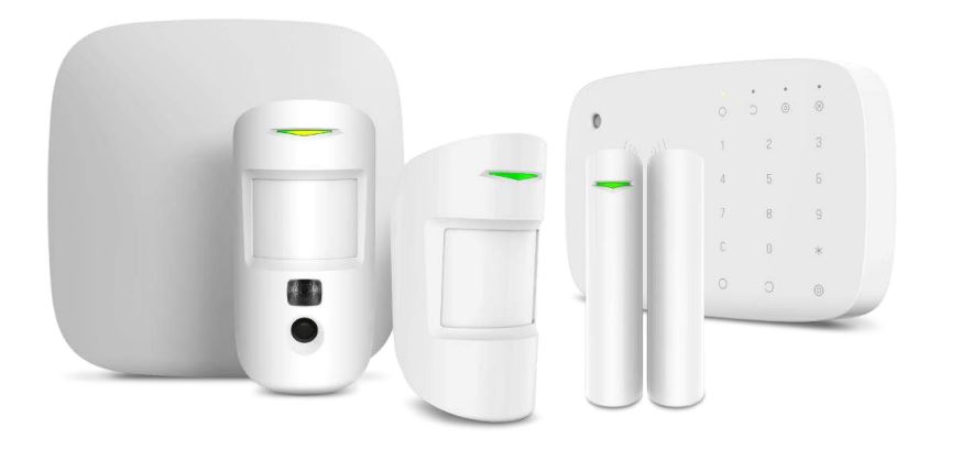 Equipos del servicio de alarmas conectadas Home Go de Yoigo.