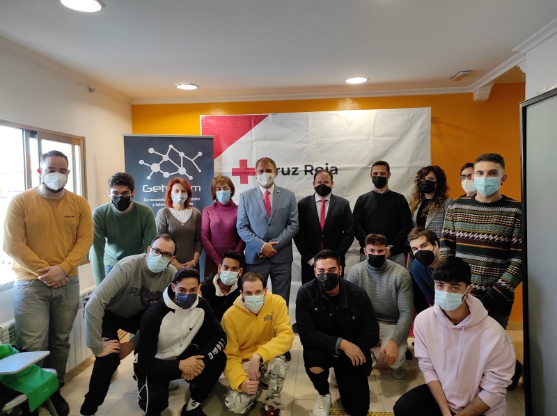 Cruz Roja y Getecom forman en Telco a jóvenes desempleados.