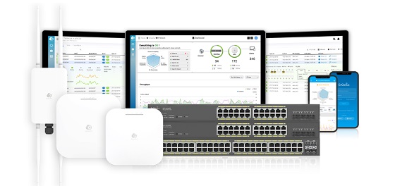EnGenius Cloud PRO: redes de alta densidad y hasta 10.000 usuarios.