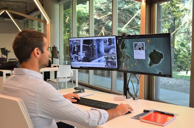 Sistema de observación electrónica de Satlink.