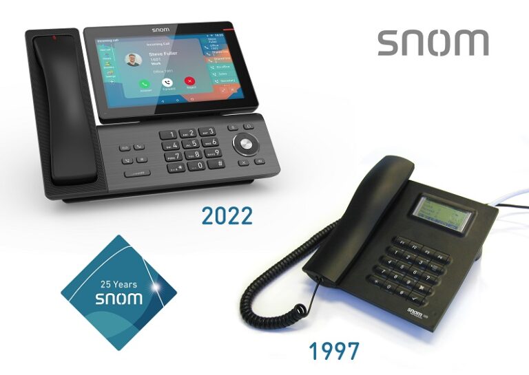 Snom celebra su 25º aniversario.