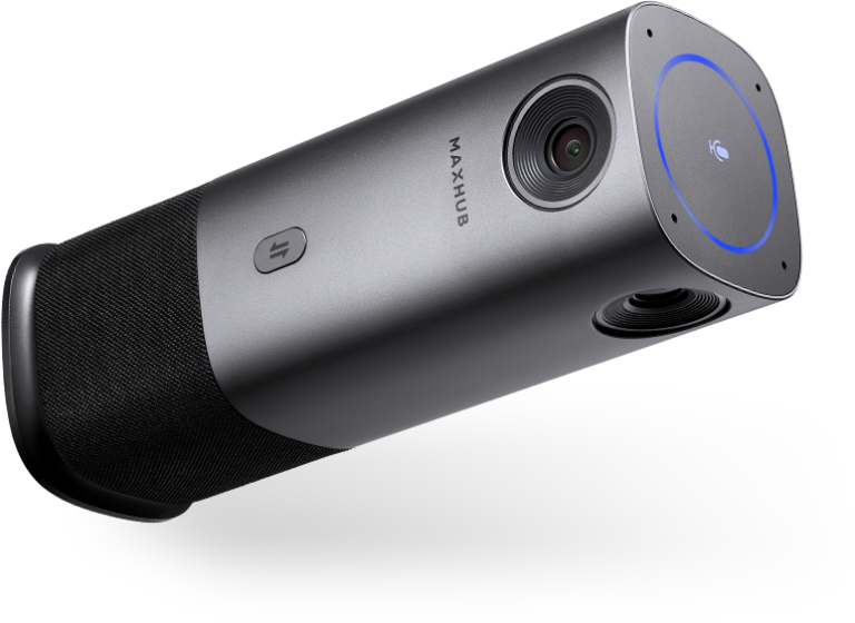 La cámara UC M40 de 360º, producto estrella de Maxhub.