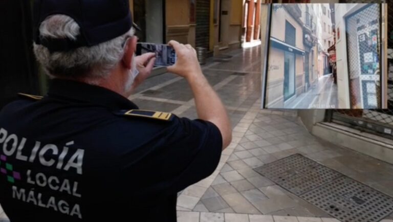 Proyecto 5G de Telefónica con la Policía de Málaga.