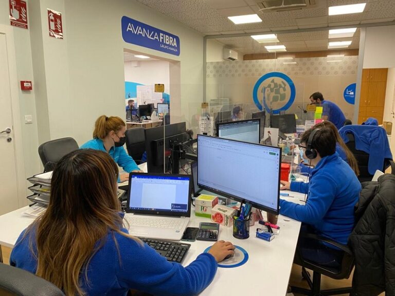 Sede central de Avanza Fibra en Murcia.