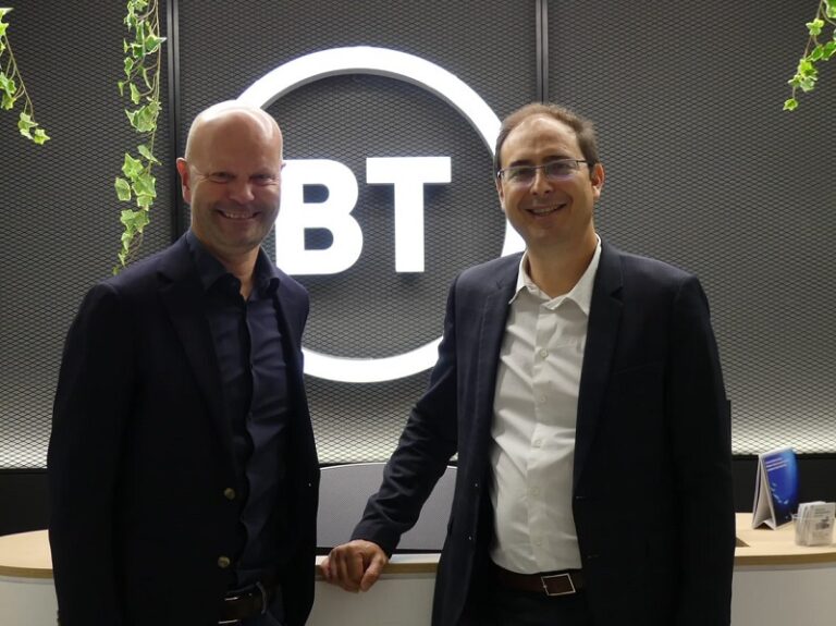 Joris van Oers y José Luis Gastey, directivos de BT.