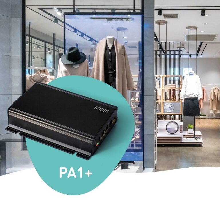 Snom presenta PA1+, su nuevo sistema IP.