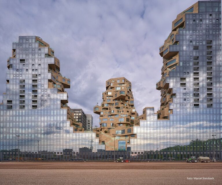 Complejo residencial y de oficinas “Valley”, en el barrio de Zuidas de Ámsterdam.