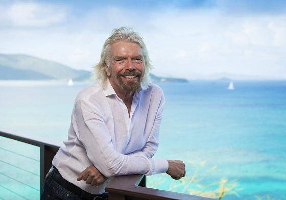 Sir Richard Branson, fundador del Grupo Virgin.