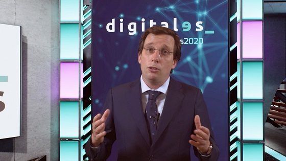 José Luis Martínez-Almeida, alcalde de Madrid, durante DigitalES Summit 2020.